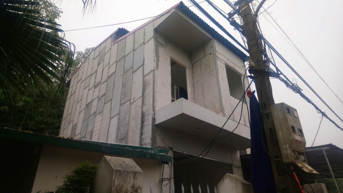 Công trình nhà 2,5 tầng Ecopark 1, Hưng Yên 